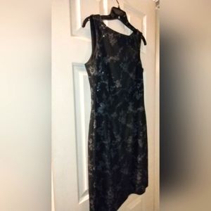 CDC Black Cocktail Dress, size 8
